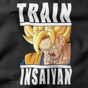 Funny anime workout T-shirt inspired by Dragon Ball
