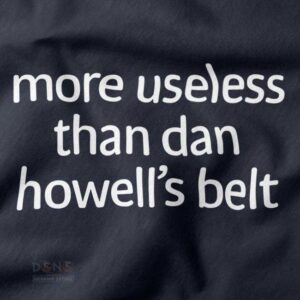Funny internet culture tee with More Useless text design