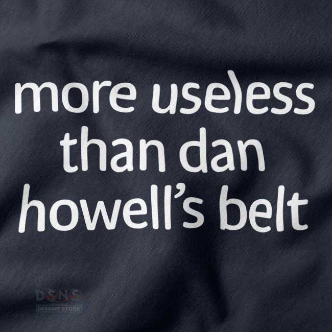 Funny internet culture tee with More Useless text design