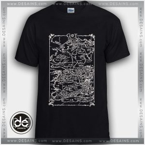 Buy Tshirt Game of Thrones Map Tshirt Womens Tshirt Mens Tees Size S-3XL