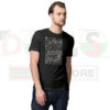 Game of Thrones map graphic t-shirt featuring Westeros and Essos design