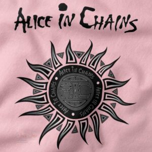 Grunge style Alice In Chains logo tee streetwear