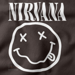 Grunge style Nirvana graphic sleeveless shirt