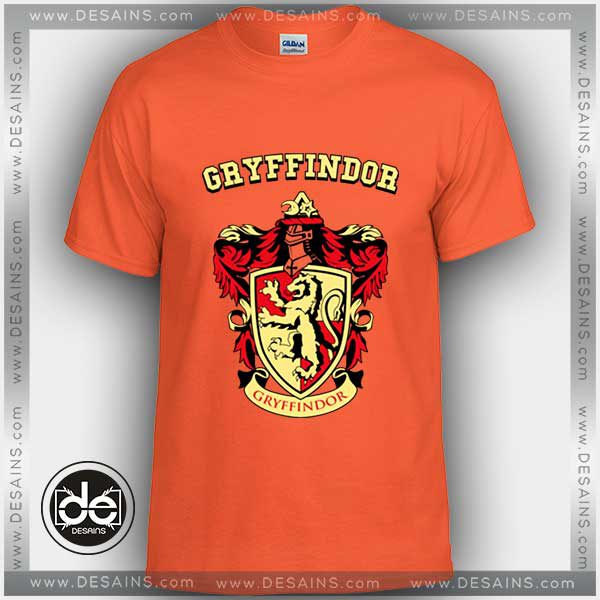 Harry Potter Gryffindor Symbol Tshirt Orange