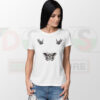 Harry Styles butterfly tattoo graphic t-shirt design