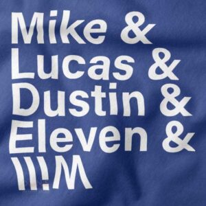 Hawkins kids Stranger Things pop culture t-shirt