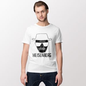 Heisenberg Walter White Tribute White T-Shirt Breaking Bad
