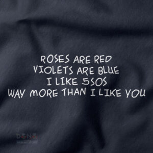 I like 5SOS more than I like you graphic tee