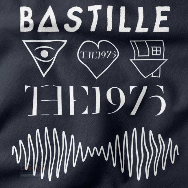 Indie rock inspired sweatshirt The 1975 Arctic Monkeys NBHD