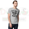 Kate Moss and pizza slices funny graphic t-shirt”