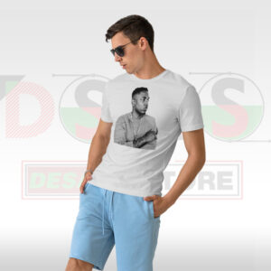 Kendrick Lamar profile graphic T-shirt streetwear style