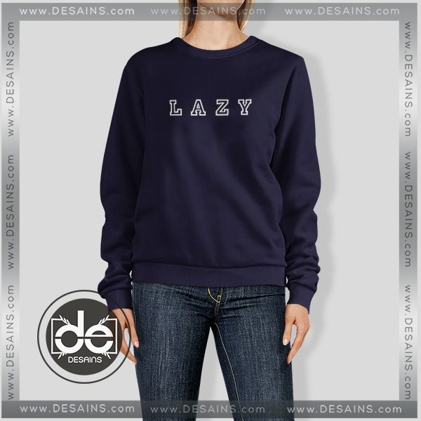 Buy Sweatshirt Lazy Sweater Womens and Sweater Mens Size S-XXL