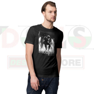 Luke Hemmings on stage graphic T-shirt 5SOS tour style