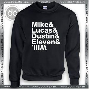 Buy Sweatshirt Mike Lucas Dustin Eleven Stranger Things