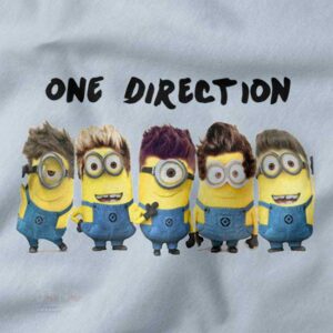 Minions crossover One Direction Perfect song parody tee