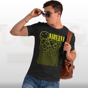 Nirvana smells icon logo band t-shirt streetwear