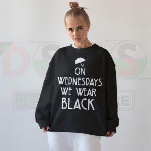 On Wednesdays We Wear Black Sweatshirt – AHS Coven Inspired