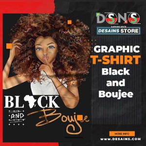 Own the Vibe Black and Boujee Merch Graphic T-Shirt - DESAINS STORE