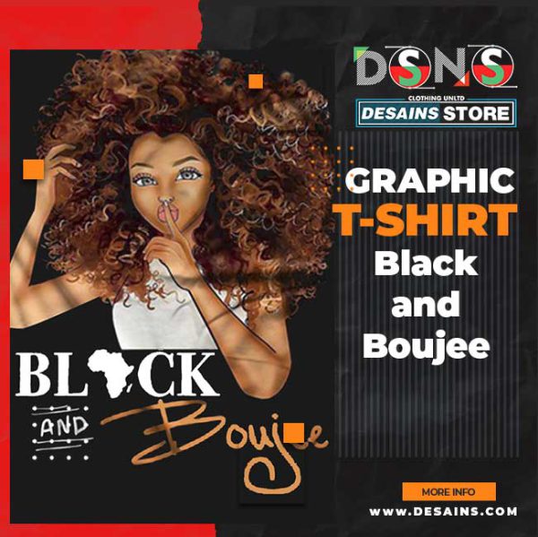 Own the Vibe Black and Boujee Merch Graphic T-Shirt - DESAINS STORE