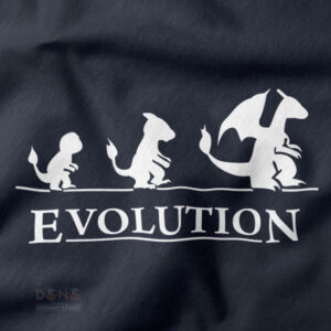 Pokémon Charizard evolution anime streetwear tee