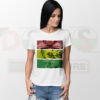Rasta Girl colorful reggae art graphic t-shirt design
