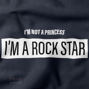 Rock star quote graphic sweatshirt