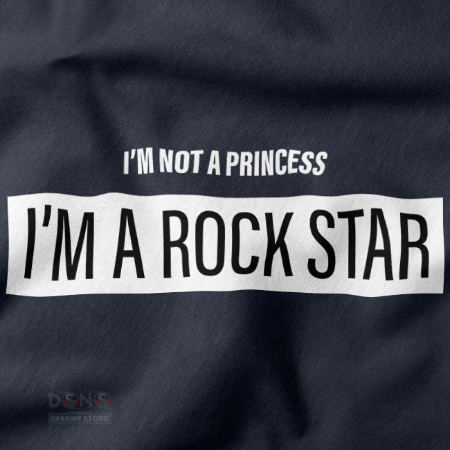 Rock star quote graphic sweatshirt