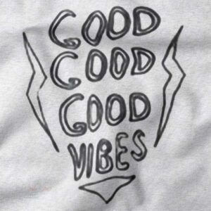 Sleeveless Good Vibes graphic tank top streetwearSleeveless Good Vibes graphic tank top streetwear