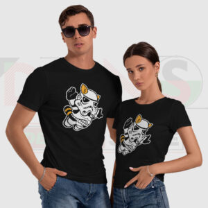 Star Wars Fly Cat Troopers graphic T-shirt with funny cat parody