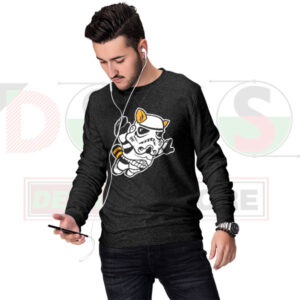 Star Wars Stormtrooper flying cat graphic sweatshirt