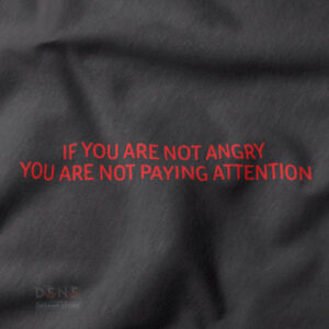 Statement quote graphic tee minimalist streetwear