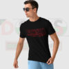 Stranger Things Friends Don’t Lie Graphic Tee – Iconic Quote Shirt