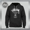 Buy Hoodies Stussy Logo World Tour Hoodie Mens Hoodie Womens Adult Unisex