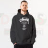 Stüssy World Tour logo hoodie streetwear jacket