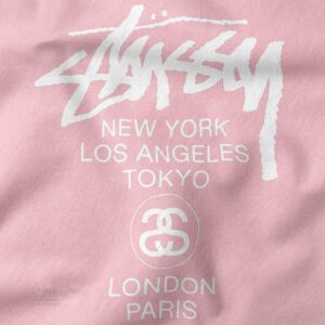Stüssy World Tour merch sweatshirt urban style