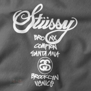 Stüssy World Tour merch tee casual urban outfit