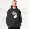Stussy-inspired 8 Ball Hoodie with bold streetwear logo