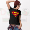 Superman logo DC Comics graphic t-shirt front view