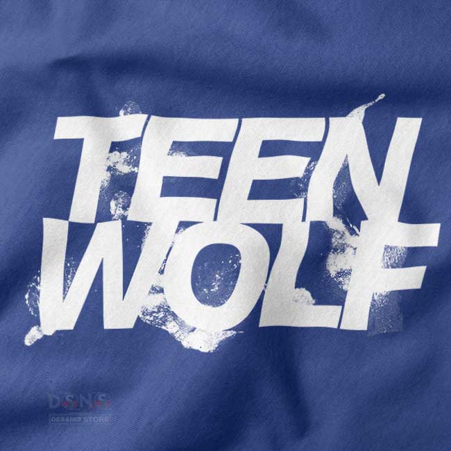 Teen Wolf TV series streetwear t-shirt design