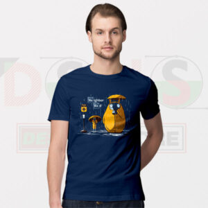 Totoro and Walter White parody graphic tshirt