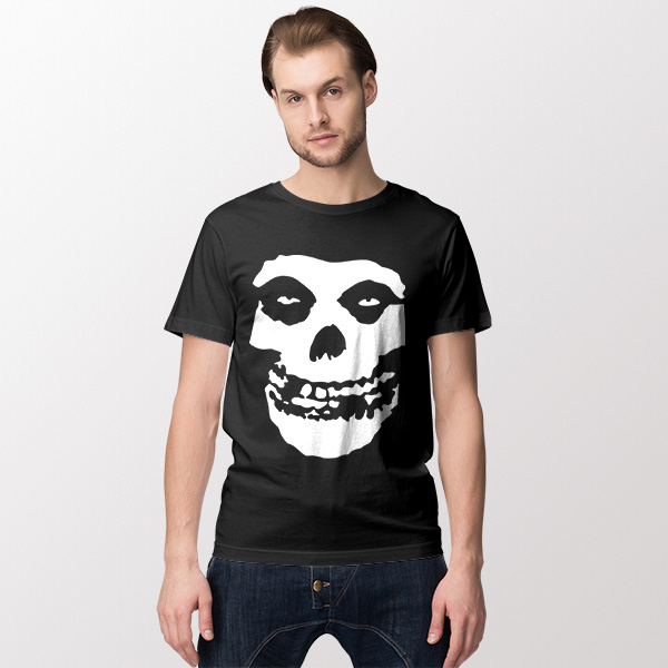 Tshirt Misfits Band Skulls Logo