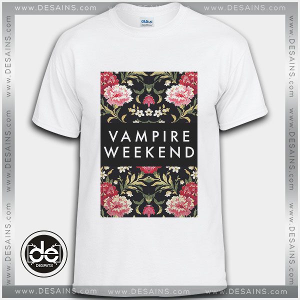 Buy Tshirt Vampire Weekend Flowers Tshirt Womens Tshirt Mens Tees size S-3XL