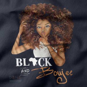 black and boujee quote tank top trendy fashion