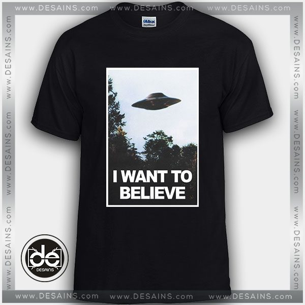 Buy Tshirt i want to Believe Aliens Tshirt Womens Tshirt Mens Tees Size S-3XL