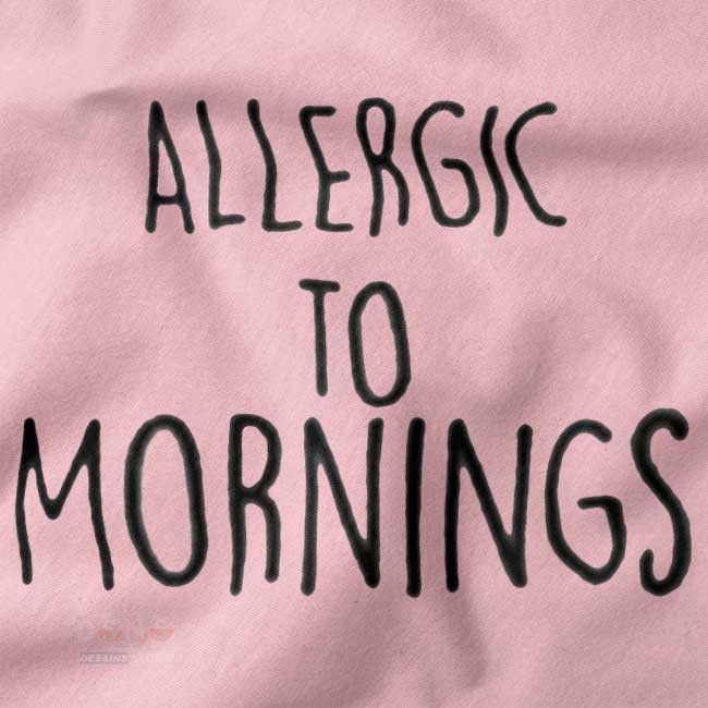 lazy morning quote graphic tee