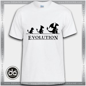 Buy Tshirt Pokemon Charizard Funny Evolution Tshirt Womens Tshirt Mens Tees Size S-3XL