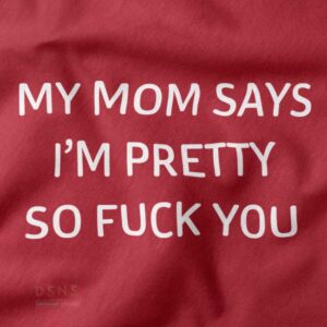 sarcastic humor sweatshirt bold typography design