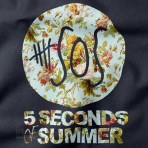 5 Seconds of Summer band merch graphic tee
