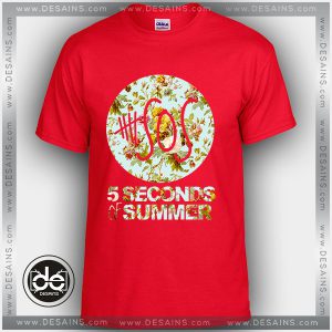 Buy Tshirt 5SOS Flower Tshirt Womens Tshirt Mens Tees Size S-3XL