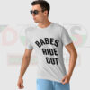 Babes Ride Out graphic t-shirt biker streetwear style